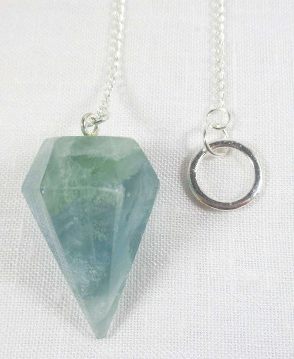 Green Fluorite Chunky Pendulum | Dowsing | Pendulums for dowsing