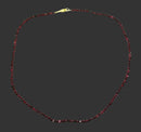 Faceted Garnet Necklace 16" Fine | Crystal Jewellery | Crystal Necklaces