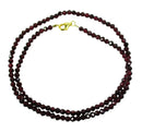 Faceted Garnet Necklace 16" Fine | Crystal Jewellery | Crystal Necklaces