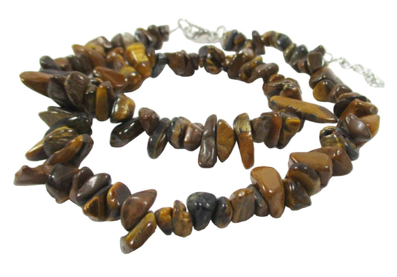Tigers Eye Necklace 16" | Crystal Jewellery | Crystal Necklaces