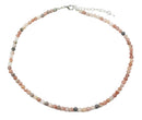 Rhodonite Small Bead Choker Necklace/Bracelet 15" | Crystal Jewellery | Crystal Necklaces