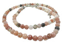 Rhodonite Small Bead Choker Necklace/Bracelet 15" | Crystal Jewellery | Crystal Necklaces