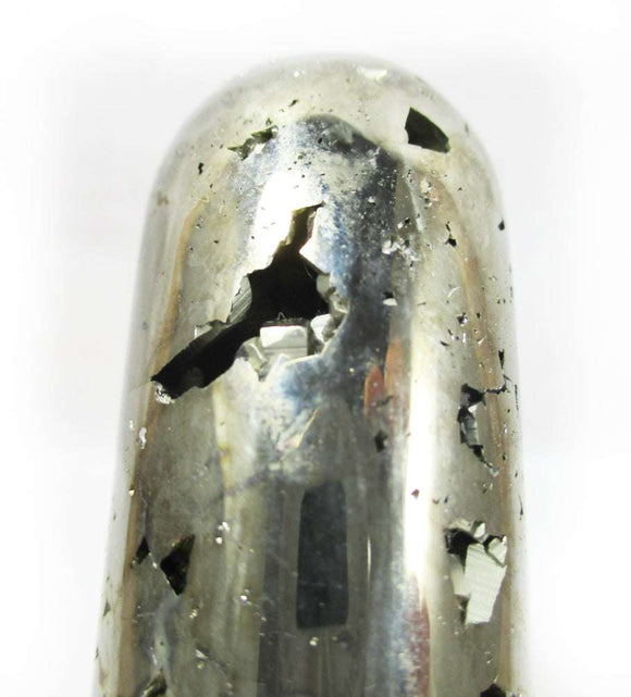 Pyrite Pillar | Cut & Polished Crystals | Polished Freeform Crystals