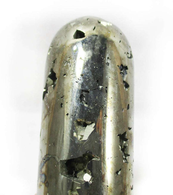 Pyrite Pillar | Cut & Polished Crystals | Polished Freeform Crystals