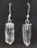 Quartz Point Earrings | Crystal Jewellery | Gemstone Earrings