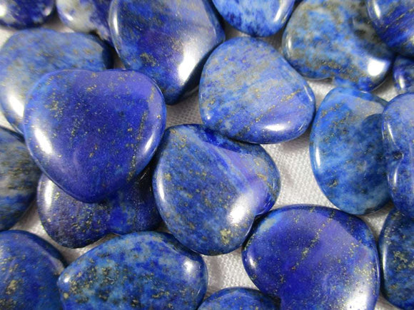 Lapis Lazuli Mini Heart (x1) | Crystal Carvings | Polished Crystal Hearts