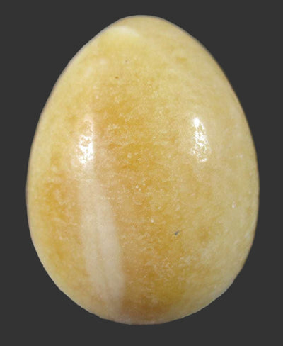 Orange Calcite Egg | Crystal Carvings | Polished Crystal Eggs