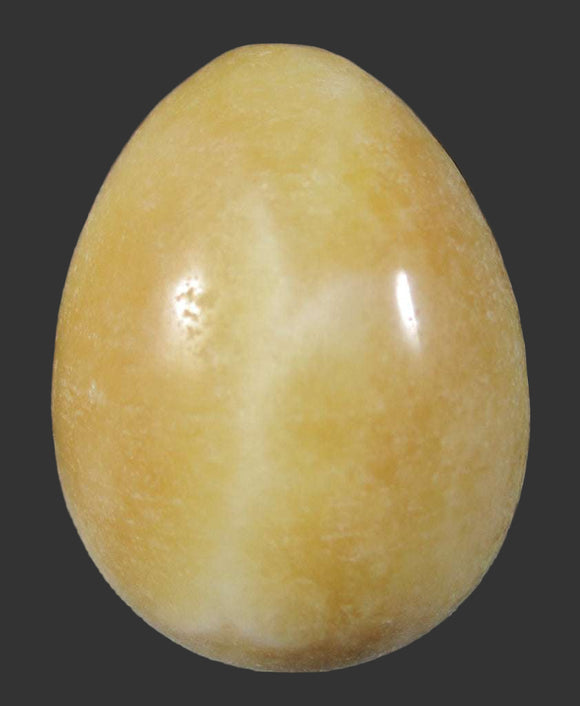 Orange Calcite Egg | Crystal Carvings | Polished Crystal Eggs