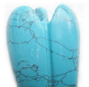 Turquoise Reconstituted Angel (Large) | Crystal Carvings | Crystal Angels