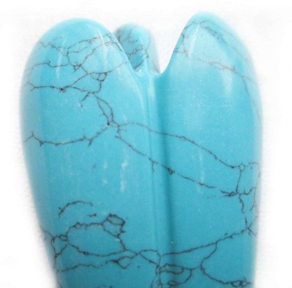 Turquoise Reconstituted Angel (Large) | Crystal Carvings | Crystal Angels