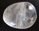 Clear Quartz Pebble. | Cut & Polished Crystals | Polished Crystal Palm Stones