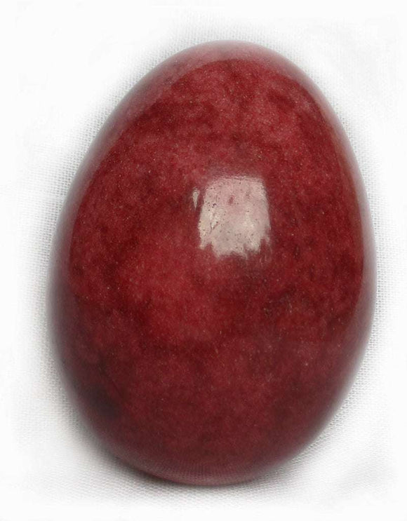 Himalayan Marble Red Egg (Large) | Crystal Carvings | Polished Crystal Eggs