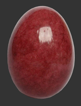 Himalayan Marble Red Egg (Large) | Crystal Carvings | Polished Crystal Eggs