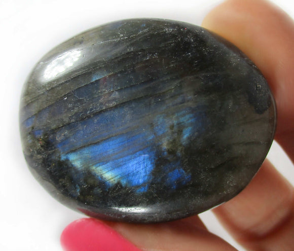 Labradorite Pebble | Cut & Polished Crystals | Polished Crystal Palm Stones