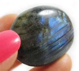 Labradorite Pebble | Cut & Polished Crystals | Polished Crystal Palm Stones