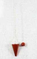 Red Jasper Pendulum | Dowsing | Pendulums for dowsing