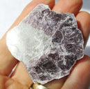 Lepidolite Mica Slice Section | Natural Crystals | Raw Crystal Chunks