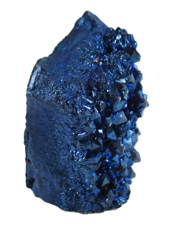 Indigo Blue Aura Quartz Rough Cluster | Natural Crystals | Natural Crystal Clusters