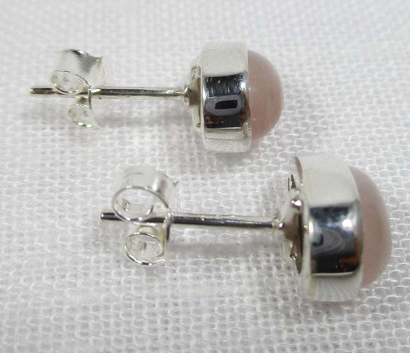 Rose Quartz Teardrop Earrings | Crystal Jewellery | Gemstone Earrings