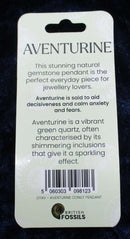 Aventurine Donut Necklace | Crystal Jewellery | Crystal Necklaces