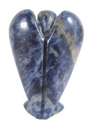 Sodalite Guardian Angel (Medium) | Crystal Carvings | Crystal Angels