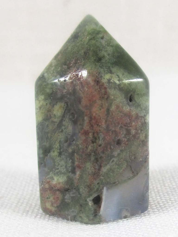 Fancy Jasper Crystal Pocket  Point | Cut & Polished Crystals | Crystal Obelisks & Natural Points