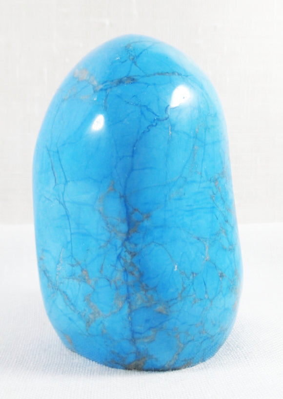 Turquoise Howlite Freeform | Cut & Polished Crystals | Polished Freeform Crystals
