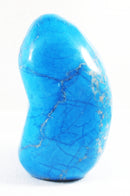 Turquoise Howlite Freeform | Cut & Polished Crystals | Polished Freeform Crystals