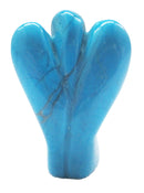 Blue Howlite Angel (Small) | Crystal Carvings | Crystal Angels