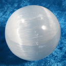 Selenite Sphere | Crystal Carvings | Polished Crystal Spheres