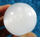 Selenite Sphere | Crystal Carvings | Polished Crystal Spheres