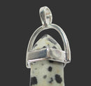 Dalmation Jasper Point Pendant | Crystal Jewellery | Point Pendants