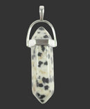 Dalmation Jasper Point Pendant | Crystal Jewellery | Point Pendants
