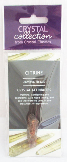Raw Citrine Natural  Point | Cut & Polished Crystals | Crystal Obelisks & Natural Points