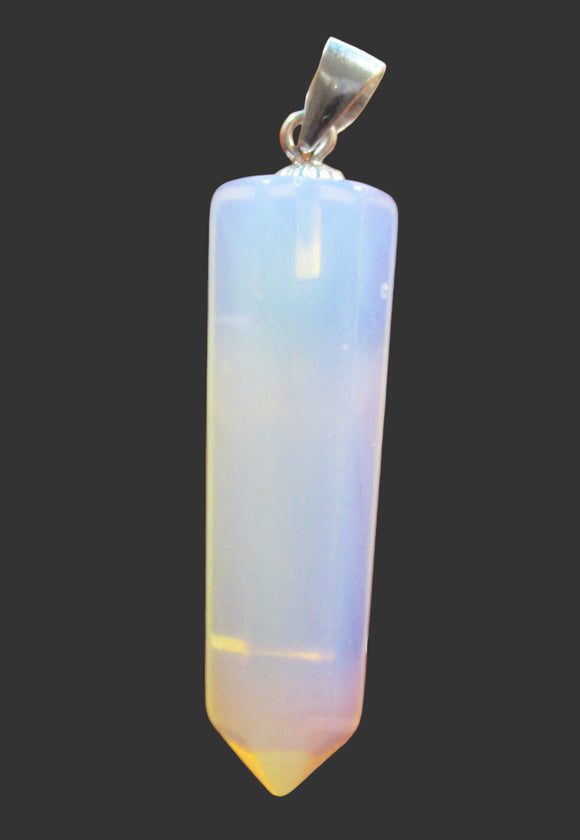 Opalite Pendant With Silver Bale | Crystal Jewellery | Crystal Pendants