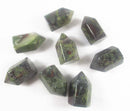Bloodstone Crystal Polished Pocket Point (x1) | Cut & Polished Crystals | Crystal Obelisks & Natural Points