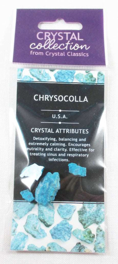 Chrysocolla Raw Crystal Chunks (x2) Small | Natural Crystals | Raw Crystal Chunks
