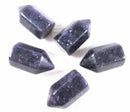 Dark Purple Lepidolite Crystal Pocket Point (x1) | Cut & Polished Crystals | Crystal Obelisks & Natural Points