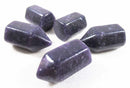 Dark Purple Lepidolite Crystal Pocket Point (x1) | Cut & Polished Crystals | Crystal Obelisks & Natural Points