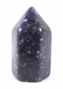 Dark Purple Lepidolite Crystal Pocket Point (x1) | Cut & Polished Crystals | Crystal Obelisks & Natural Points