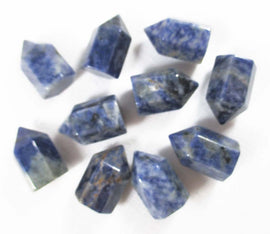 Sodalite Healing Crystal Pocket Point (x1) | Cut & Polished Crystals | Crystal Obelisks & Natural Points