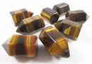Tigers Eye Pocket Point | Cut & Polished Crystals | Crystal Obelisks & Natural Points