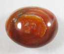 Rough Carnelian Stone Thumb Pebble | Cut & Polished Crystals | Polished Crystal Thumb Stones