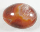 Rough Carnelian Stone Thumb Pebble | Cut & Polished Crystals | Polished Crystal Thumb Stones