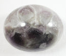 Chevron Amethyst Palm Pebble | Cut & Polished Crystals | Polished Crystal Palm Stones