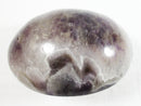 Chevron Amethyst Palm Pebble | Cut & Polished Crystals | Polished Crystal Palm Stones