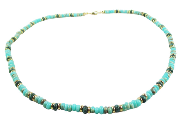 Chrysoprase Necklace 18" | Crystal Jewellery | Crystal Necklaces