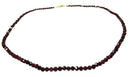 Faceted Garnet Necklace 16" Fine | Crystal Jewellery | Crystal Necklaces