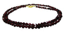 Faceted Garnet Necklace 16" Fine | Crystal Jewellery | Crystal Necklaces