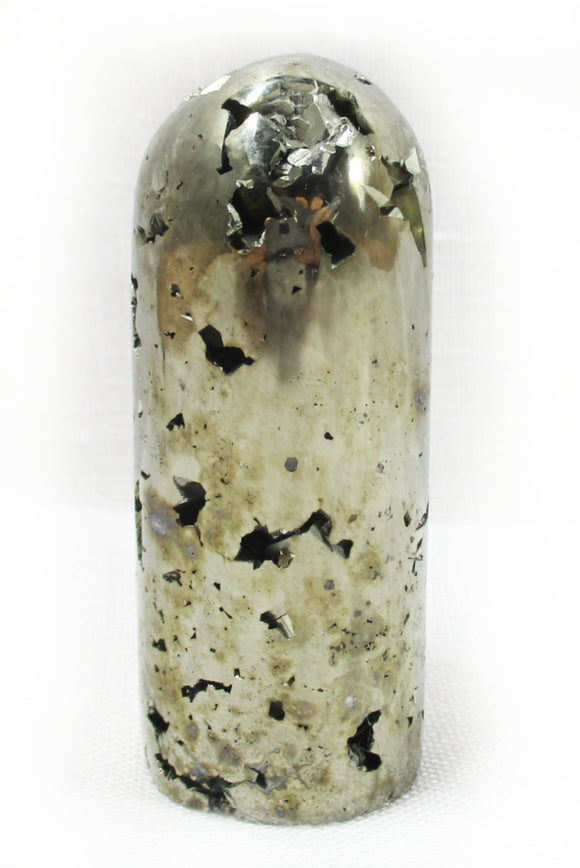 Pyrite Pillar | Cut & Polished Crystals | Polished Freeform Crystals